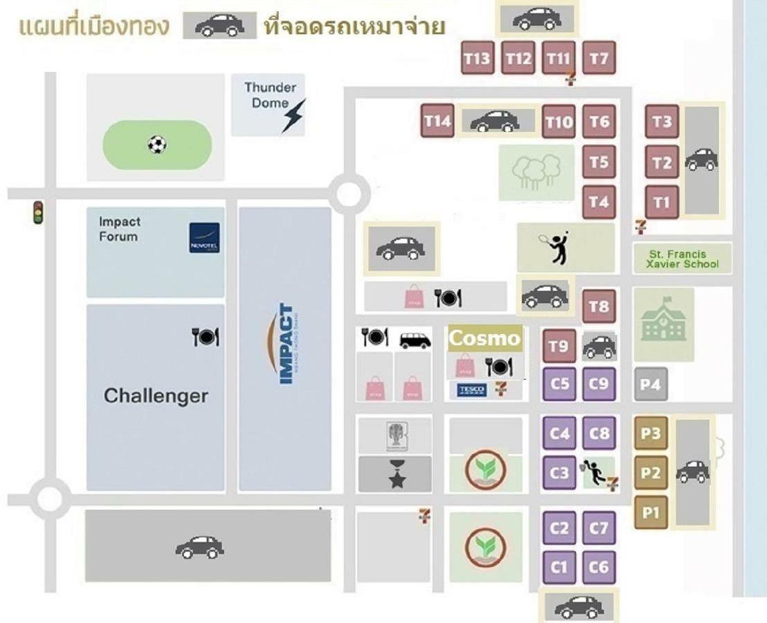 Popular Condo C6 Nonthaburi Exterior foto